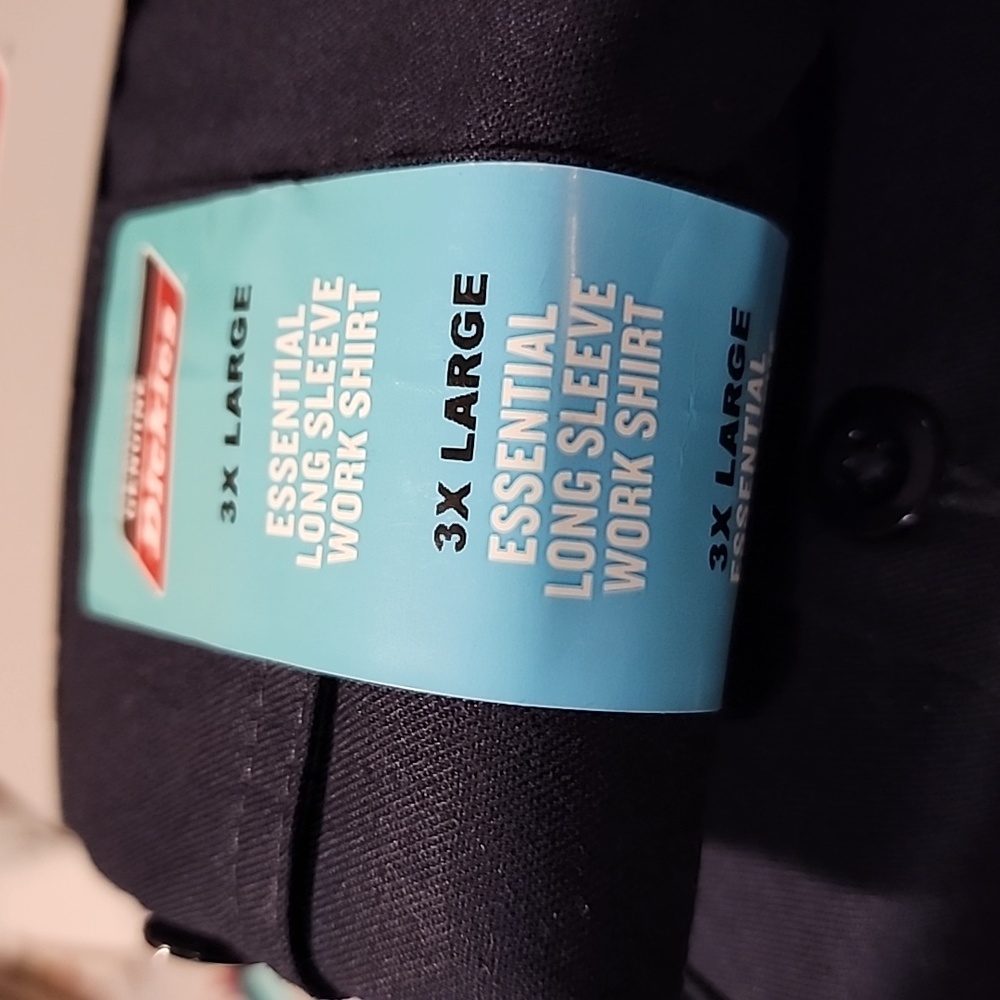 Genuine Dickies Men's FLEX Long Sleeve Work Shirt with Temp Control Cool… - Picture 6 of 9